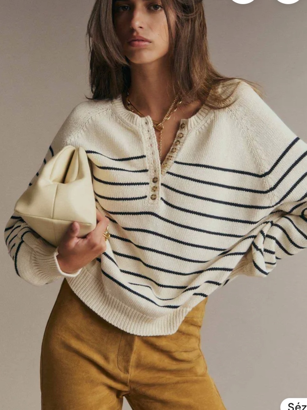 Sezane Leontine sweater size s new without tags